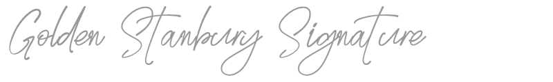 Golden Stanbury Signature